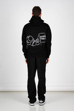 Carica l&#39;immagine nel visualizzatore di Gallery, HOODIE NERA ALWAYS TIRED
