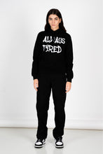 Carica l&#39;immagine nel visualizzatore di Gallery, HOODIE NERA ALWAYS TIRED
