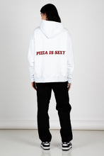 Carica l&#39;immagine nel visualizzatore di Gallery, HOODIE BIANCA PIZZA
