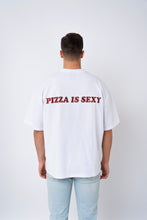 Carica l&#39;immagine nel visualizzatore di Gallery, T-SHIRT BIANCA PIZZA
